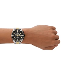 Diesel Men's Spiked Chronograph Two-Tone Stainless Steel Watch 49mm