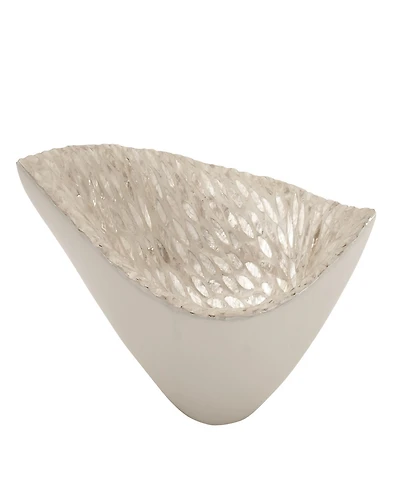 Rosemary Lane Mother of Pearl Tray, 22" x 6" x 10"