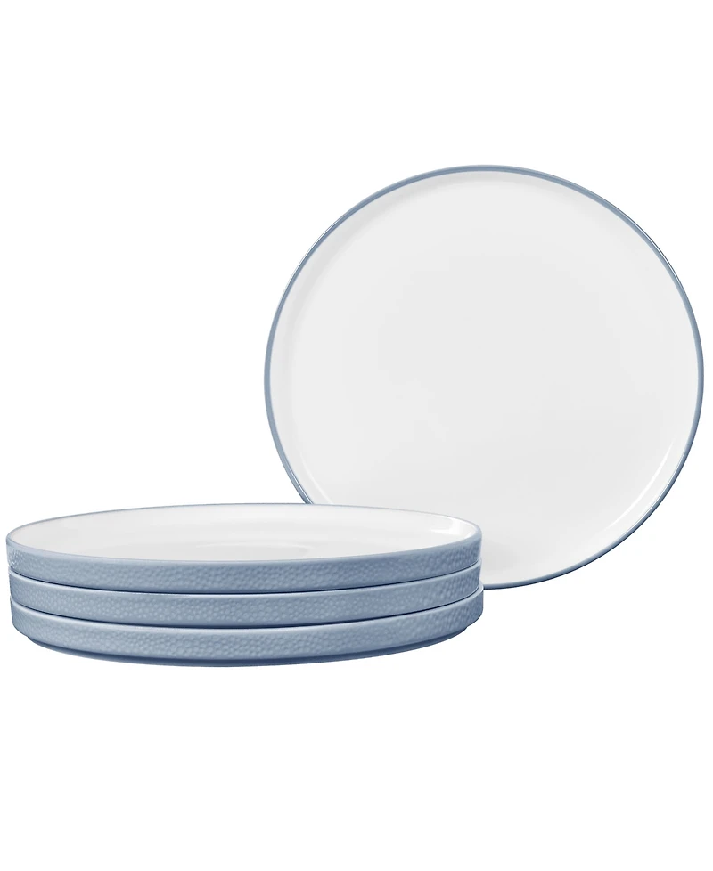 Noritake Colortex Stone Stax Salad Plates, Set of 4