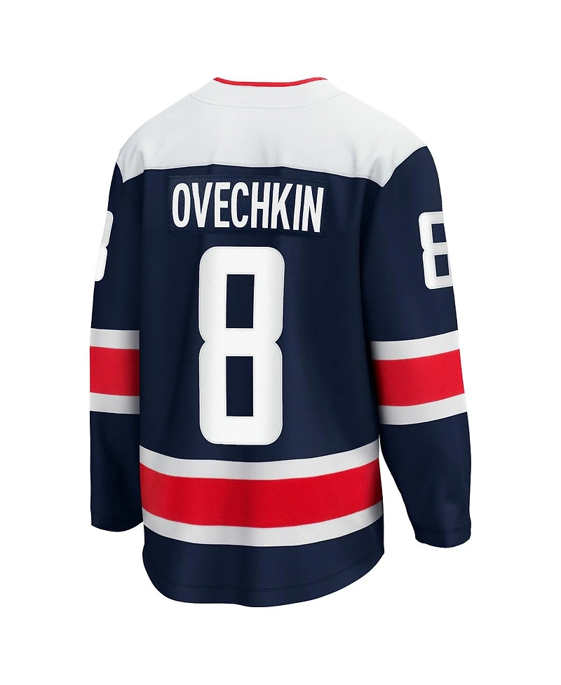 Men's Fanatics Alexander Ovechkin Navy Washington Capitals Alternate Premier Breakaway Player Jersey