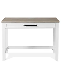 Finn 42" Wood Drop Front Drawer Writing Desk