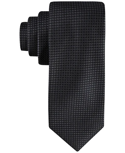 Calvin Klein Men's Indigo Houndstooth Tie
