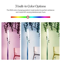 Helix 48" Color Changing Led Column Floor Lamp