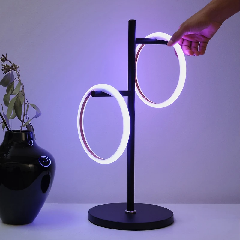 Brightech Saturn 21" Color Changing Led Table Lamp
