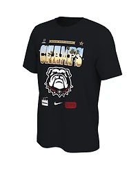 Men's Nike Black Georgia Bulldogs College Football Playoff 2022 National Champions Local T-shirt