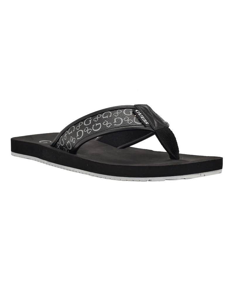 Guess Men's Durban Flexible Casual Flip Flop Sandals