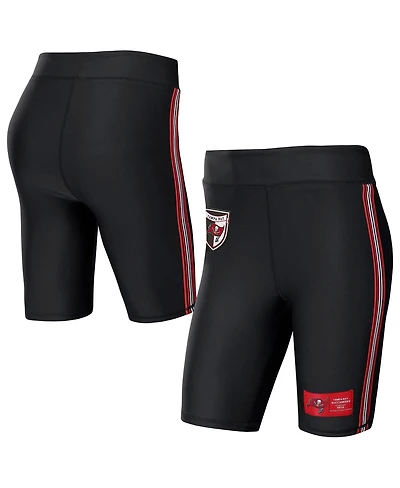 Women's Wear by Erin Andrews Black Tampa Bay Buccaneers Biker Shorts