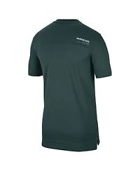 Men's Nike Green Michigan State Spartans 2022 Coaches Uv Performance T-shirt