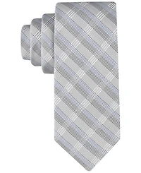 Calvin Klein Men's Creme Plaid Tie