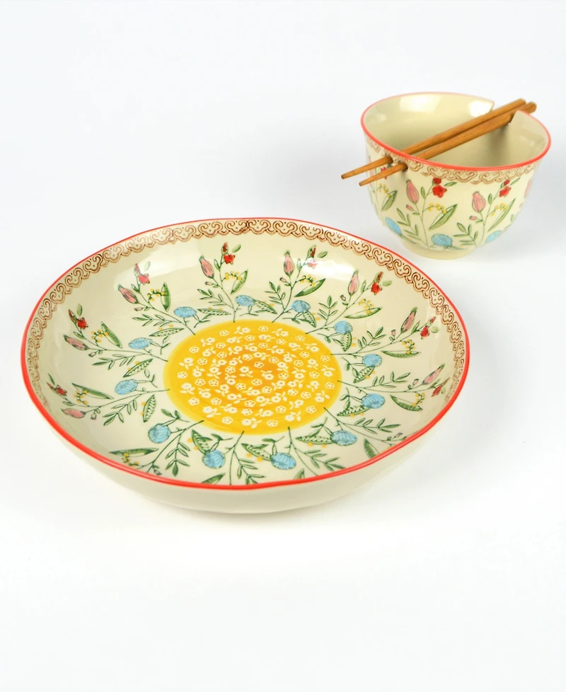 Euro Ceramica Ella Ramen Bowl Set