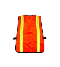 G & F Products Industrial Safety Vest with Reflective Stripes