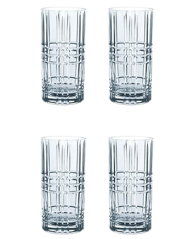 Nachtmann Square Longdrink Glass, Set of 4