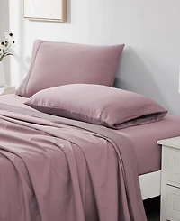 Southshore Fine Linens Classy Pleated 21" Extra deep, Pocket Sheet Set