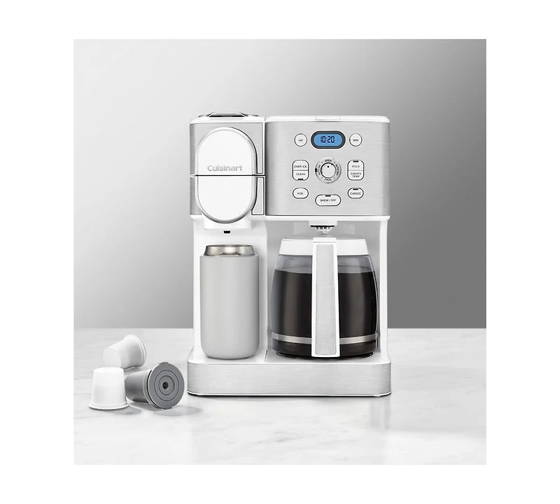 Cuisinart Ss-16 Coffee Center 2-in-1 12-Cup Drip Coffeemaker