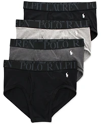 Polo Ralph Lauren Men's 4-Pack Classic Stretch Briefs