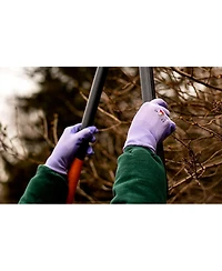 G & F Products Nitrile Coated Women's Garden Gloves, 6 Pairs