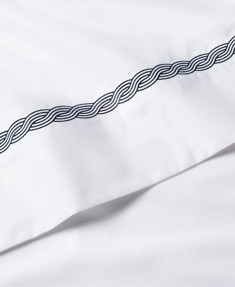 Lauren Ralph Spencer Cable Embroidery Pillowcase Set