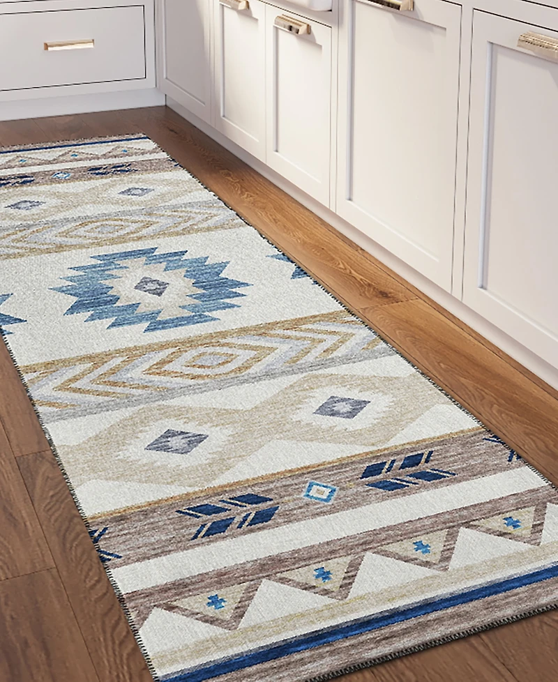 Dalyn Phoenix Washable PH3 2'3" x 7'6" Runner Area Rug