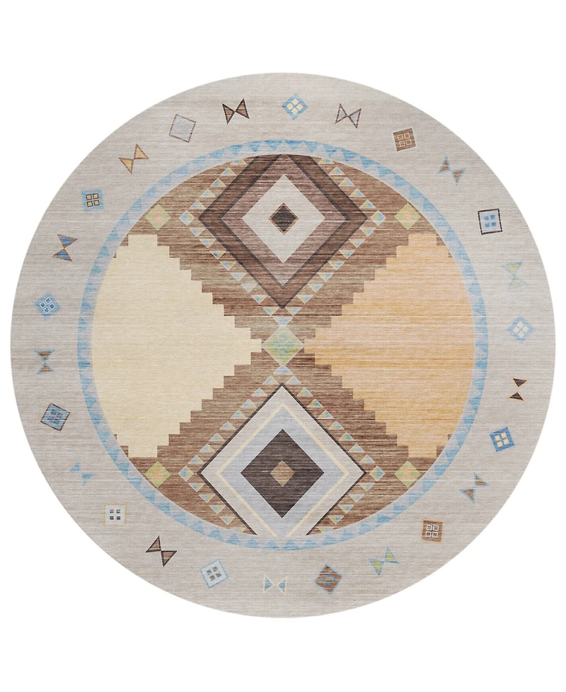 Dalyn Phoenix Washable PH2 8' x Round Area Rug