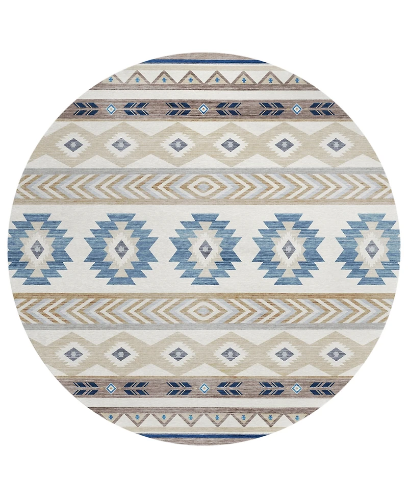 Dalyn Phoenix Washable PH3 8' x Round Area Rug