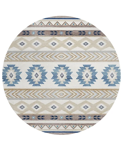 Dalyn Phoenix Washable PH3 8' x Round Area Rug