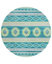 Dalyn Phoenix Washable PH3 8' x Round Area Rug