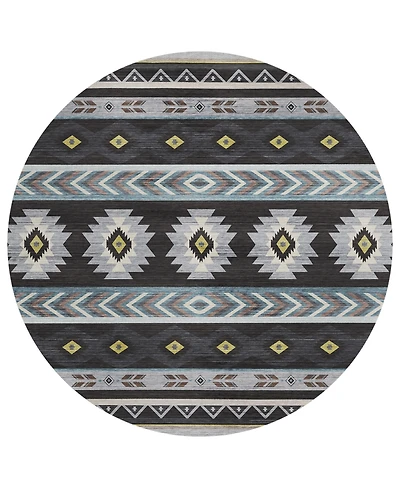 Dalyn Phoenix PH3 8' x Round Area Rug