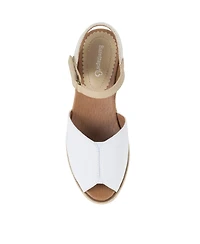 Baretraps Women's Odetta Peep Toe Espadrille Wedge Sandals