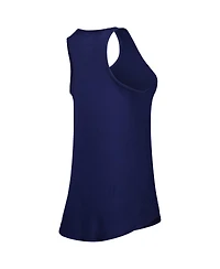 Women's Fanatics Navy New York Yankees Simplicity Swing Racerback Scoop Neck Tank Top