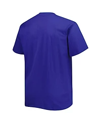 Men's Fanatics Royal Los Angeles Rams Big and Tall Speed and Agility T-shirt