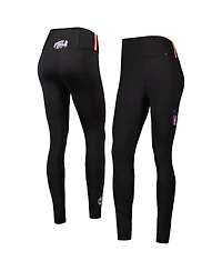 Women's Pro Standard Black Philadelphia 76ers Classics Lux Leggings