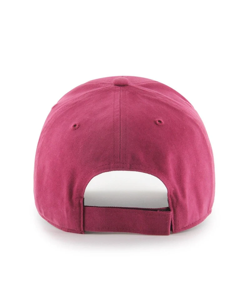Big Boys '47 Brand Burgundy Washington Commanders Legacy Basic Mvp Adjustable Hat