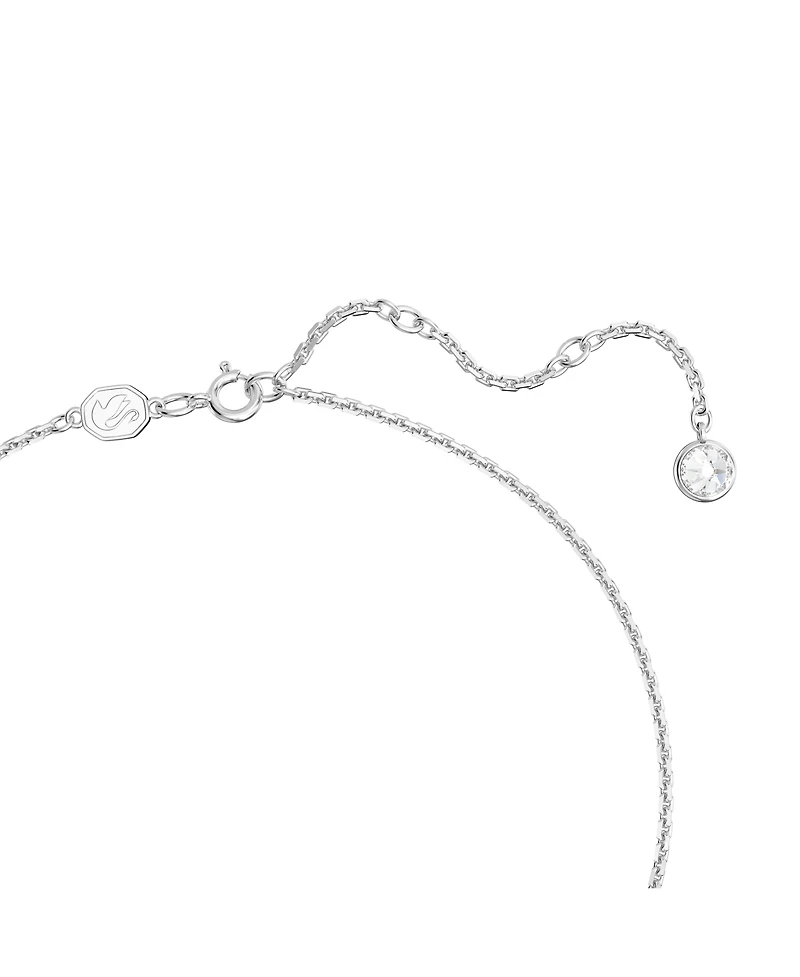 Swarovski Crystal Mixed Cuts Flower Gema Pendant Necklace