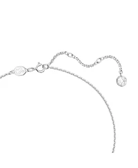 Swarovski Crystal Mixed Cuts Flower Gema Pendant Necklace