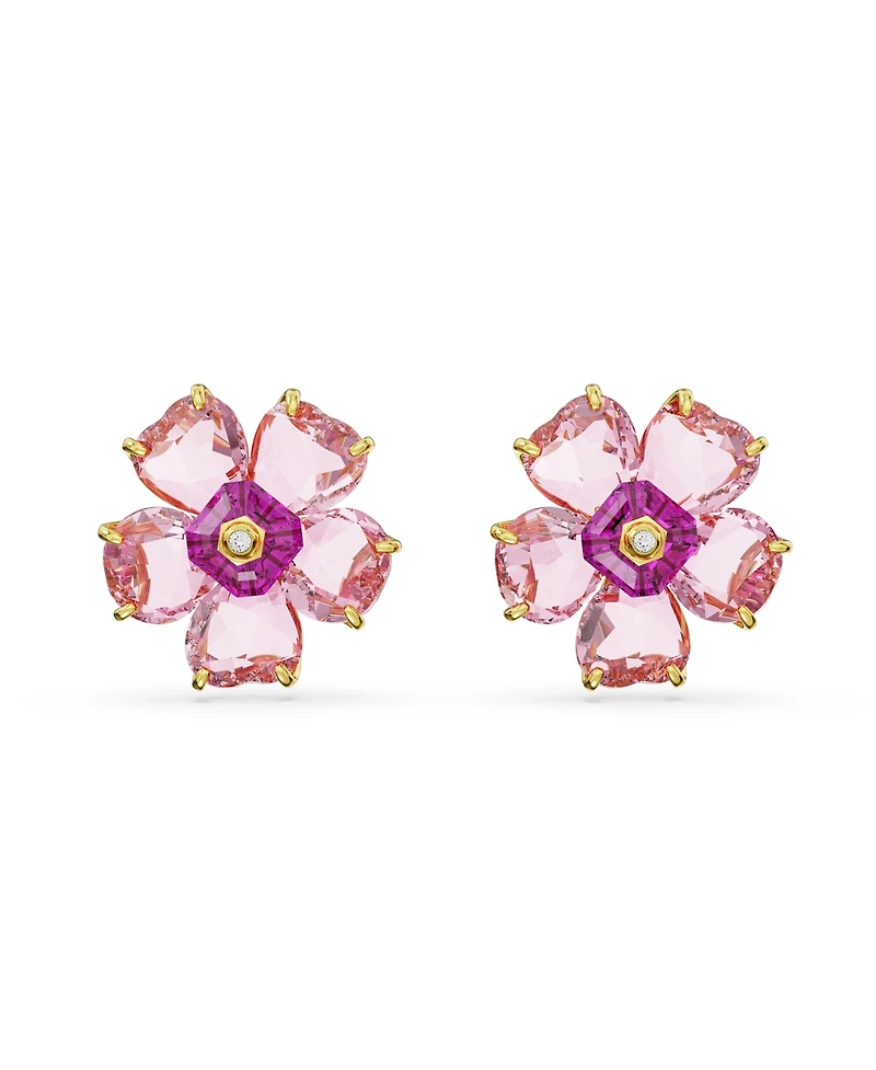 Swarovski Crystal Flower Florere Stud Earrings
