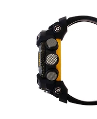 G-Shock Men's Master of G Black and Yellow Resin Digital Watch 51.3mm, GGB100Y-1A