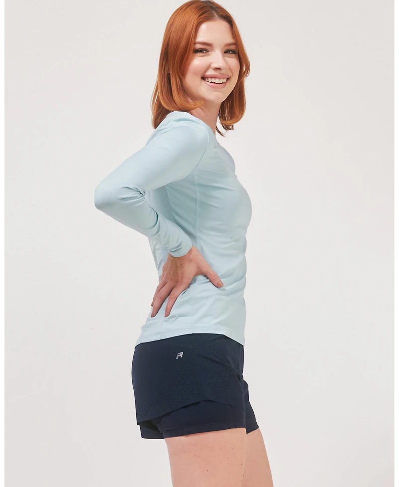 Rebody Active Women's To Practice Compression Long Sleeve Top