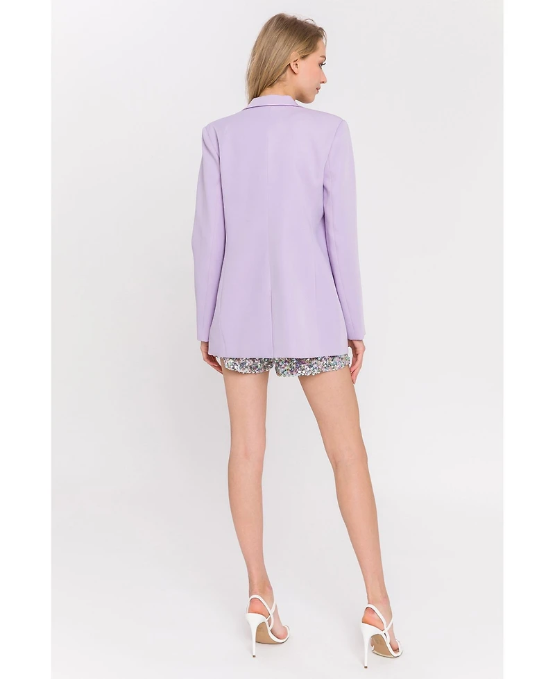 Women's Single Breasted Blazer