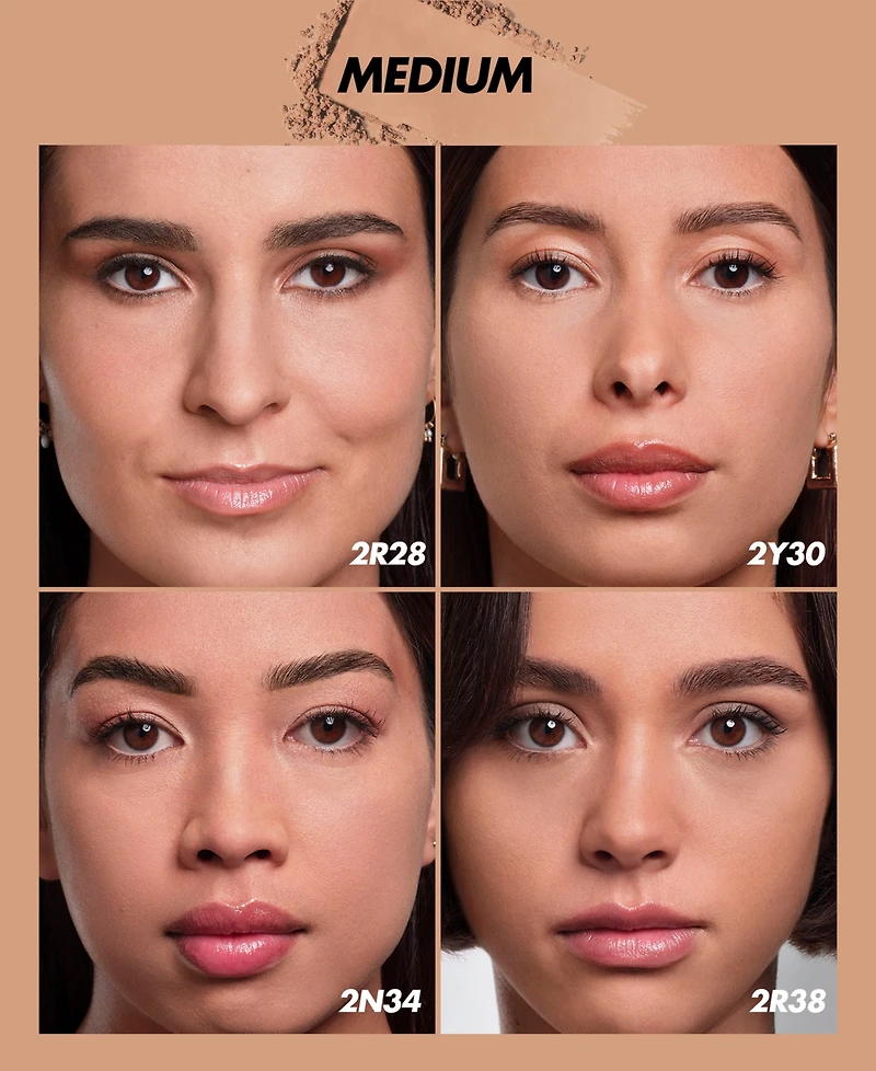 Make Up For Ever Hd Skin Matte Velvet Undetectable Longwear Blurring Powder Foundation