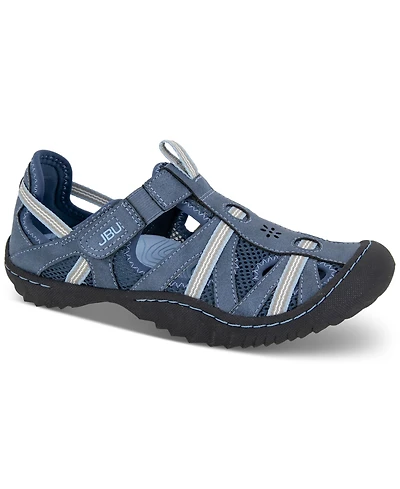 Jbu Women's Regional Water-Ready Strappy Sandal Flats