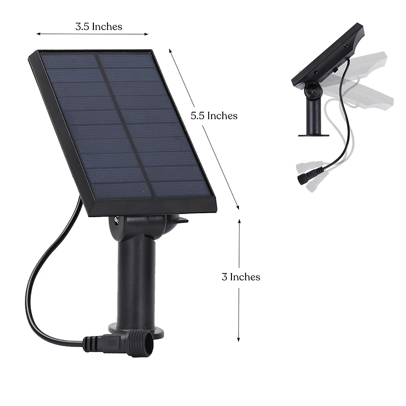 Brightech Ambience Pro 3.5" 2-Watt Solar Panel for Brightech's Ambience Pro Solar String Lights
