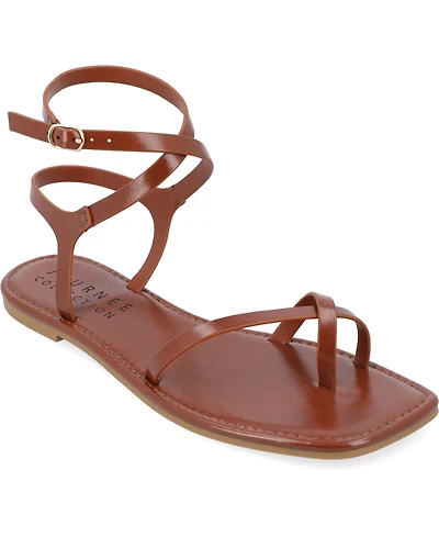 Journee Collection Women's Charra Strappy Sandals