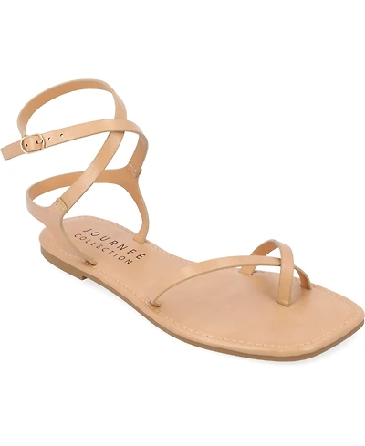 Journee Collection Women's Charra Strappy Sandals