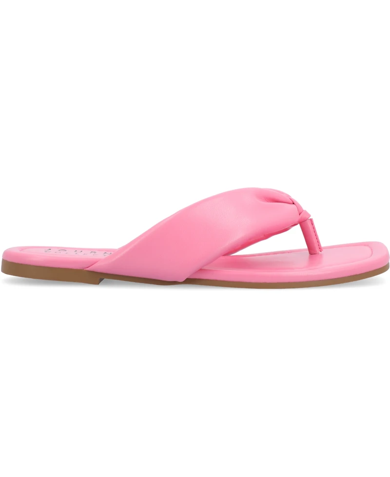 Journee Collection Women's Kyleen Puff Sandals