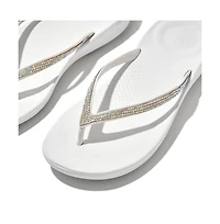 FitFlop Women's Iqushion Sparkle Flip-Flop Sandal