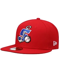 Men's New Era Red Stockton Ports Authentic Collection Team Home 59FIFTY Fitted Hat