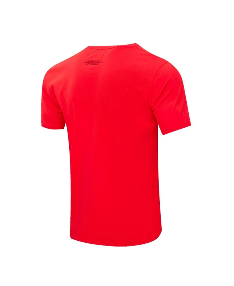 Men's Pro Standard Atlanta Braves Classic Triple Red T-shirt