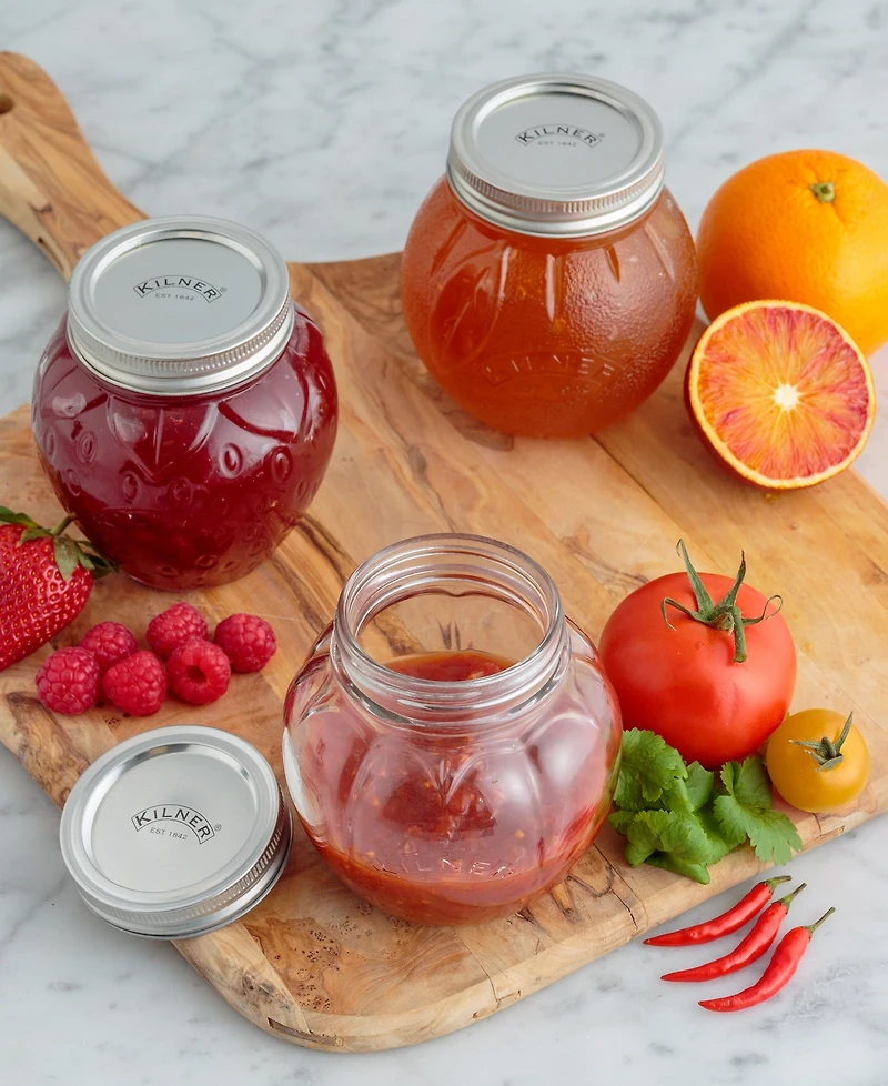 Kilner Strawberry Jar 13.5 oz, Set of 6