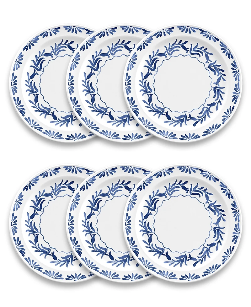 Abode Homewares Azul Dinner Plate Set of 6