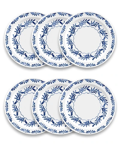 Abode Homewares Azul Dinner Plate Set of 6